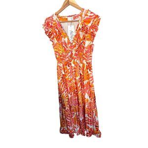 Avara Sugarlips Medium Desiree‎ Dress  Vibrant Multicolor Floral Pattern